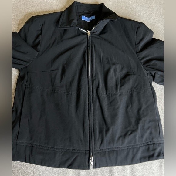 Escada Sport Black jacket size 36/Small Double zippers - Picture 3 of 16